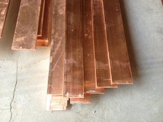 T2 Copper Flat Bar